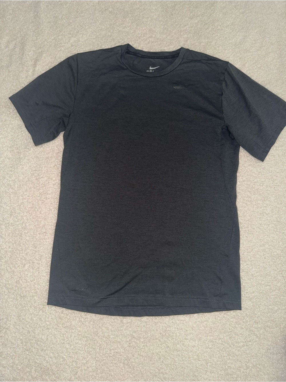 Nike Black Short-Sleeve Crewneck Tee